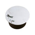 Marble Round with Abalone Shell Inlay Cake StandÂ
